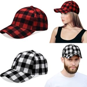 Plaid hats (2)